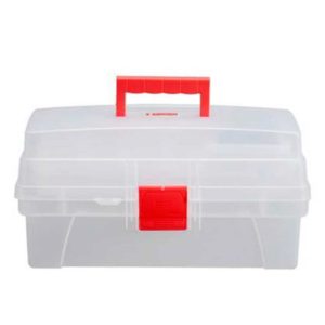 BOTIQUIN PRIMEROS AUXILIOS DE PLASTICO