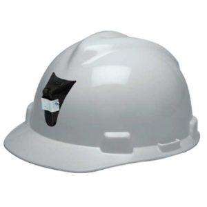 CASCO V-GARD CON PORTA LÁMPARA – MSA
