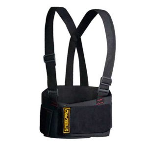 FAJA LUMBAR CON SUSPENSOR – STEELPRO