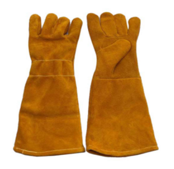 GUANTES DE CARNAZA FORRO INTERIOR 18″ – T&V