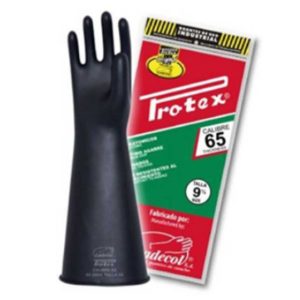 GUANTES LATEX DE 15″ CALIBRE 65 – PROTEX