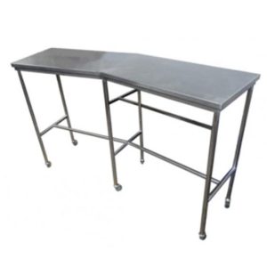 MESA RODABLE ANGULAR - INOXIDABLE MA-40